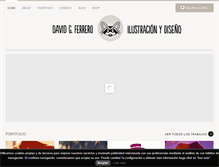 Tablet Screenshot of davidgferrero.com